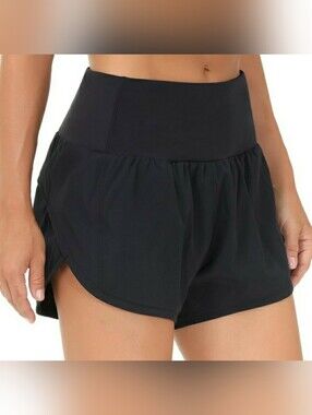 MONO B HIGH WAIST ATHLEISURE SPLIT SHORTS & POCKETED SHORTS